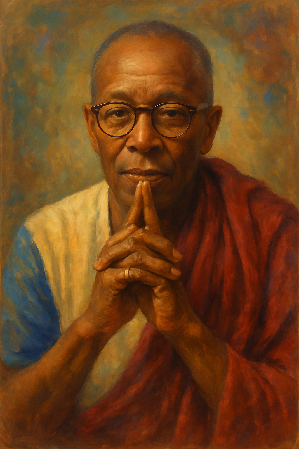 Portrait artistique de Daouda, fondateur de NTIC-2S